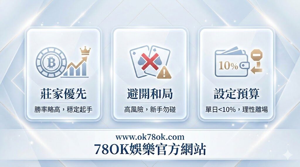 百家樂新手必看!基礎規則與投注技巧一次搞懂|TU娛樂城|註冊立即送88 6 百家樂投注技巧與策略圖表分析