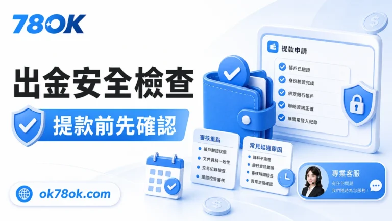 TU出金安全檢查|提款流程、審核重點與常見延遲原因 1 cashout guide cover withdrawal safety