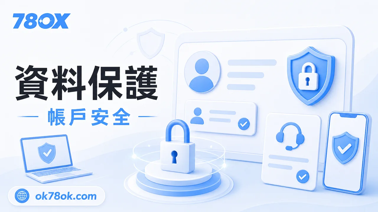 TU 資料保護、帳戶安全與客服紀錄示意圖