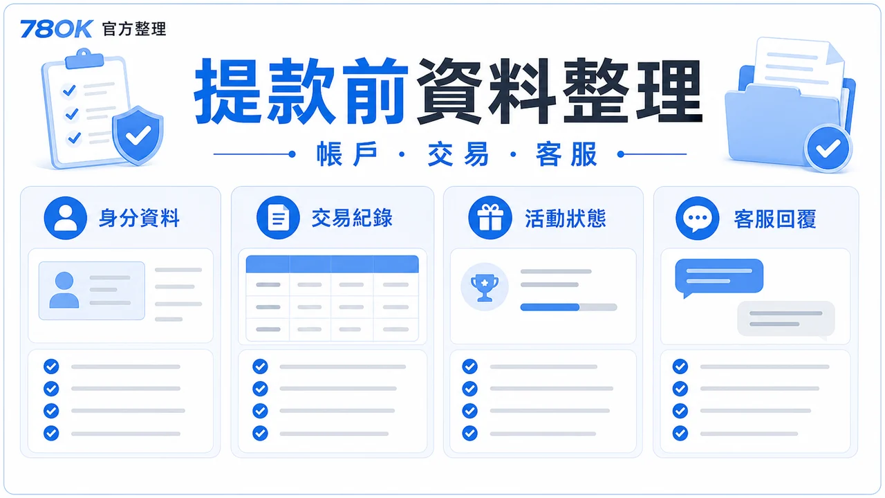 USDT 娛樂城出入金怎麼看?TU 整理條件、紀錄與提款前檢查 4 TU USDT 提款前檢查圖,包含帳戶、交易與客服