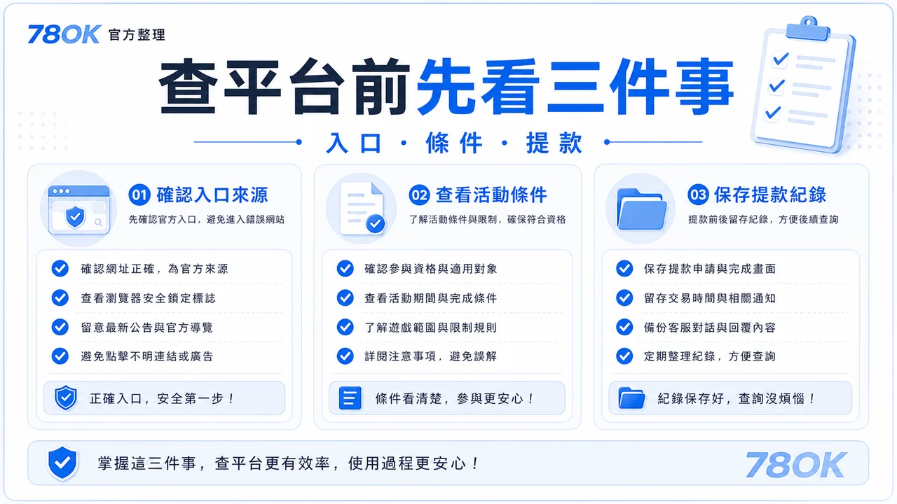 查大撈家娛樂城資訊前怎麼核對?TU 整理入口、活動與提款資料 2 TU 大撈家資訊核對圖,包含入口、條件與紀錄