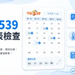 TU 今彩539立柱表檢查圖，整理分組紀錄、冷熱號與預算上限