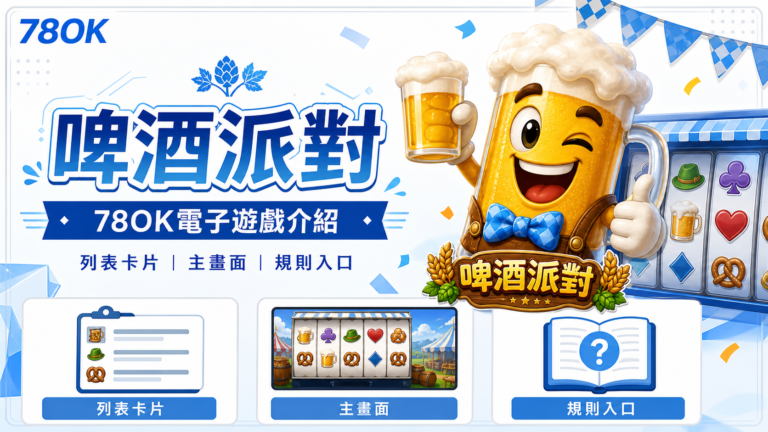 啤酒派對怎麼玩?TU電子列表卡片、主畫面與規則入口整理 10 TU啤酒派對電子遊戲介紹,列表卡片、主畫面與規則入口重點